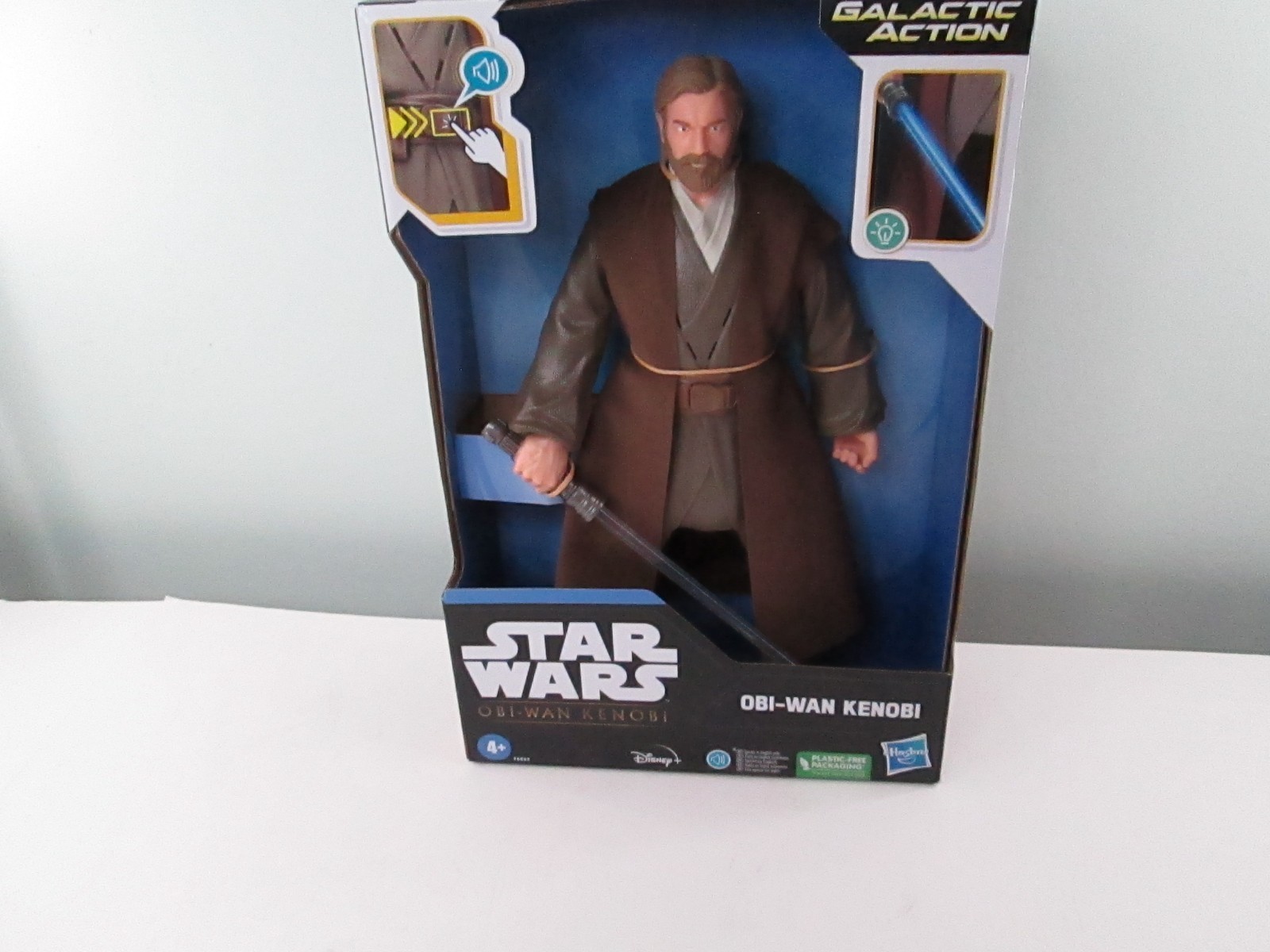 Star Wars Galactic Action Figure Obi-Wan Kenobi Interactive Electronic Toy New