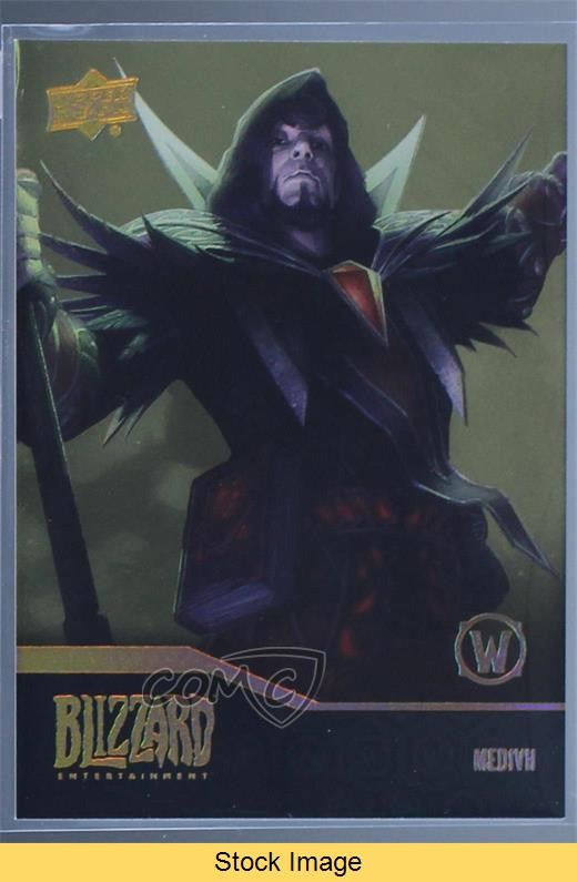 2023 Upper Deck Blizzard Legacy Collection Gold Minted Medivh #2 READ 0nr3