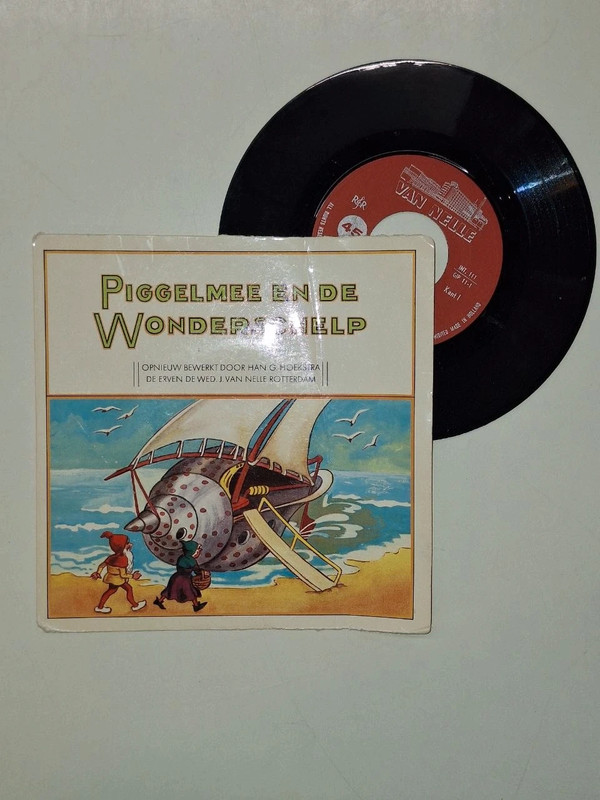vinyl single Piggelmee en de wonderschelp