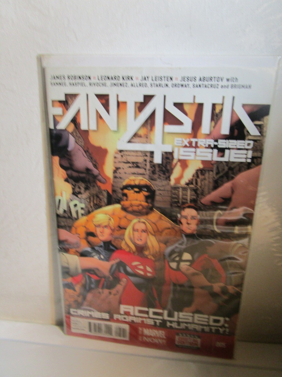Fantastic Four #5 2014 James Robinson Leonard Kirk Marvel IMBALGATO IMBARCATO