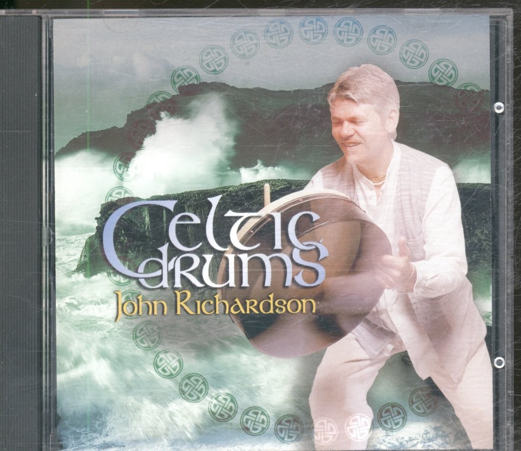 John Richardson Celtic Drums CD UK Nuova Musica Del Mondo 1999 NWCD464
