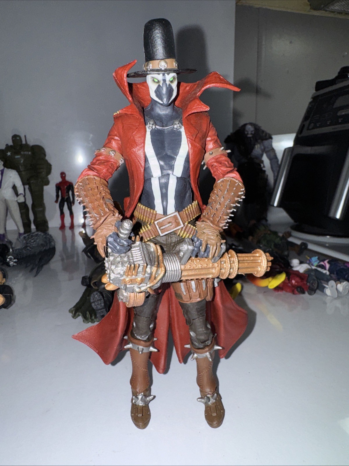McFarlane Toys Spawn Gunslinger Action Figure 8-1/2" Tall  w/ Accessories Stand