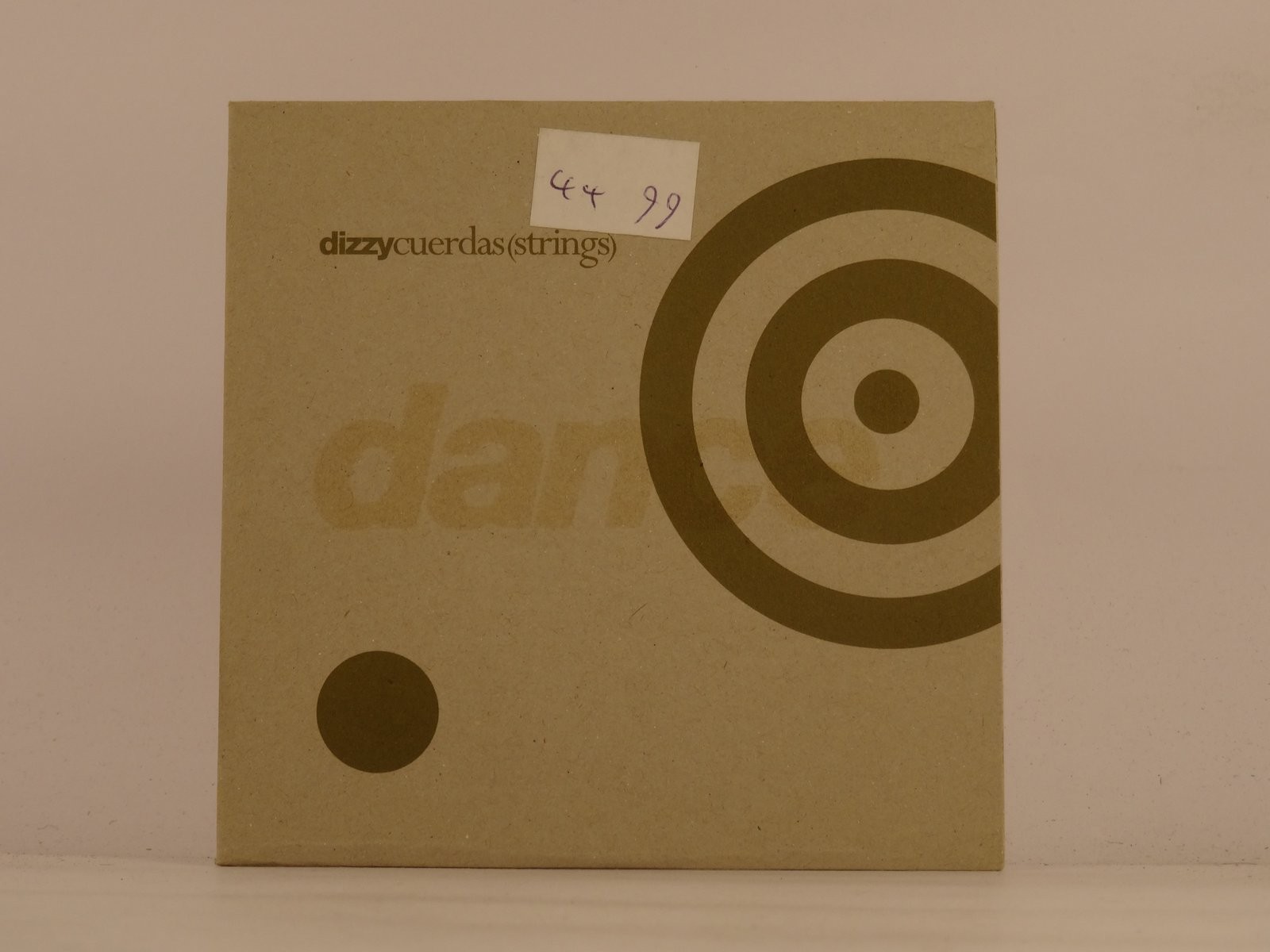 DIZZY CUERDAS (STRINGS) (F72) 5 Track CD Single plus Card Sleeve OUCH RECORDS