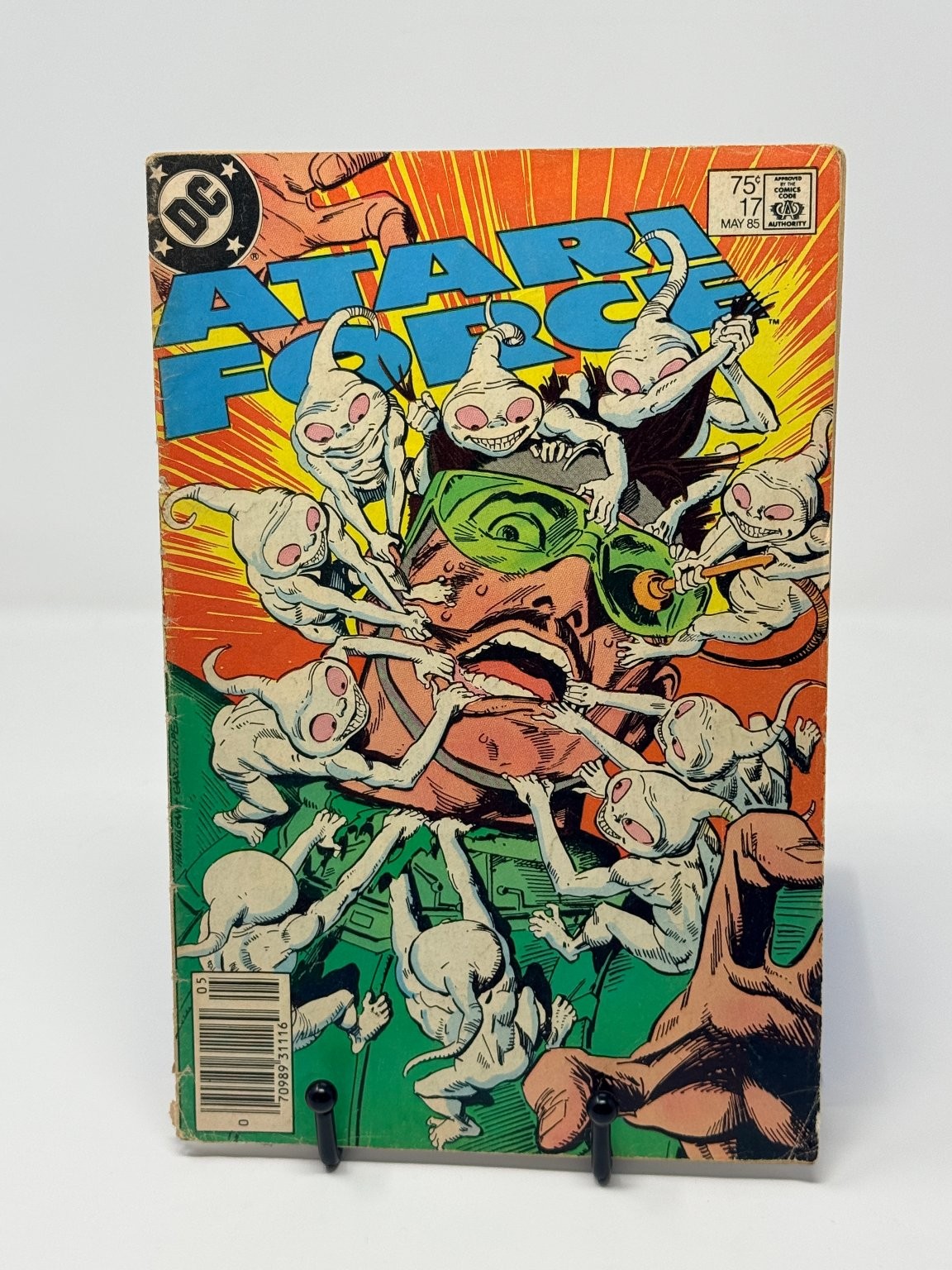 Atari Force #17 Gerry Conway DC Comics 1985 videogioco fantascientifico tie-in