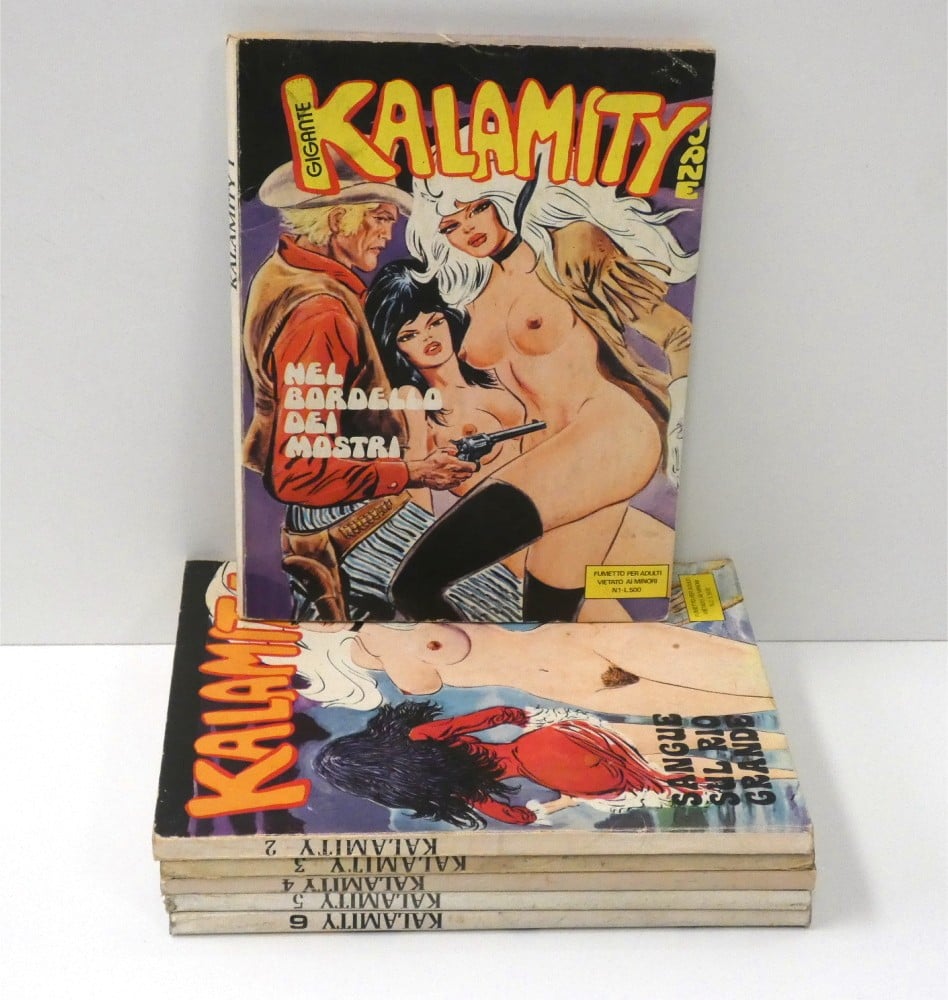KALAMITY JANE nn. 1-6 serie completa Edinational 1975-76