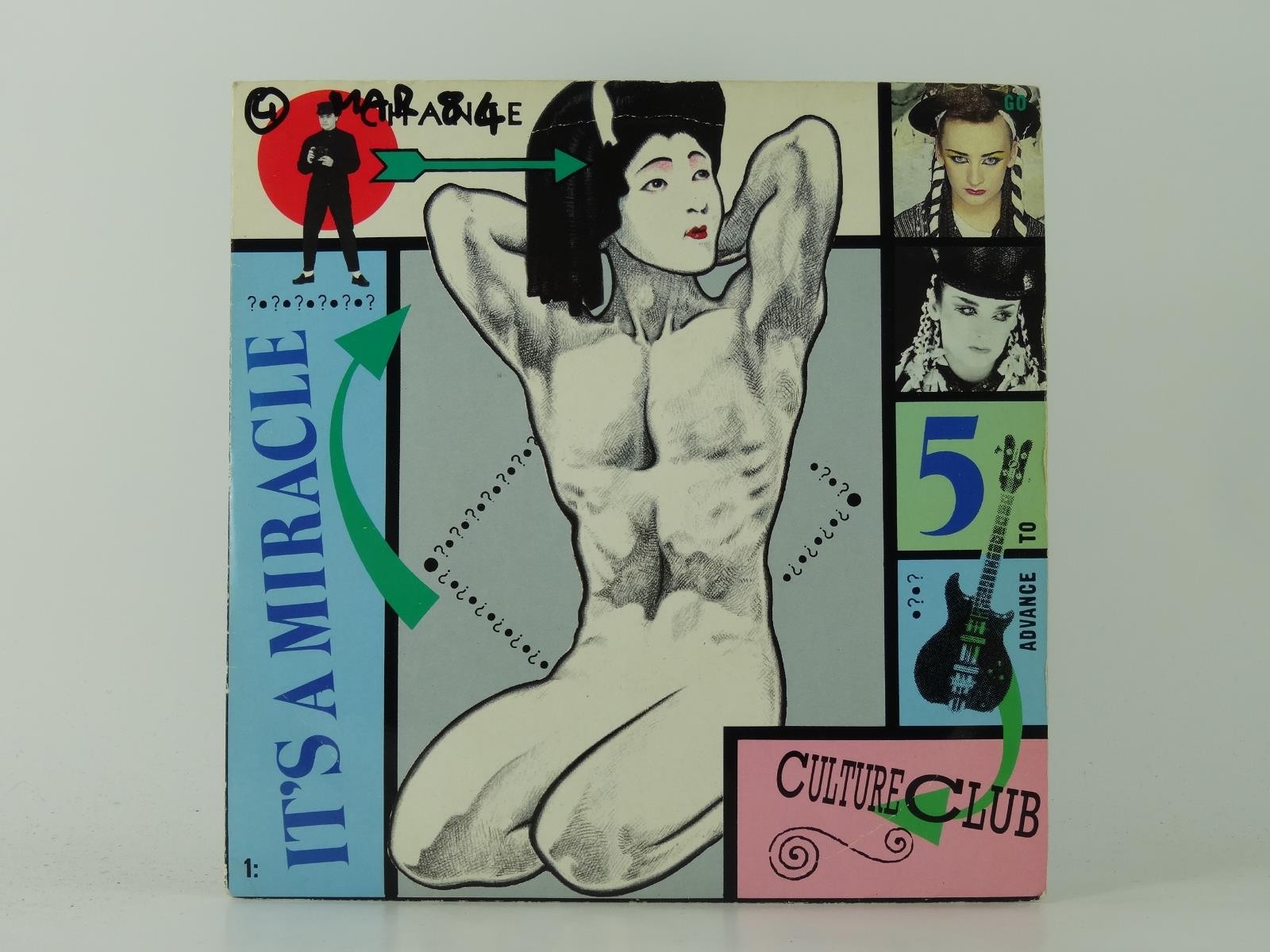 CULTURE CLUB IT'S A MIRACLE (2) (16) 2 Track 7" Single plus Picture Sleeve VIRGI
