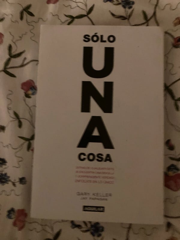 Solo una cosa