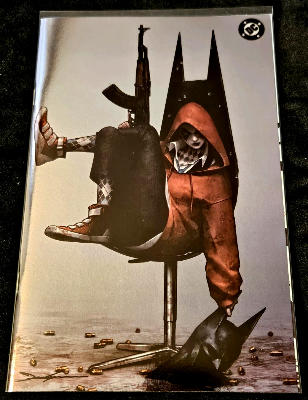 ABSOLUTE BATMAN #23 JEEHYUNG LEE NYCC VARIANTE ESCLUSIVA VIRGIN FOIL QUASI NUOVO DC 2026