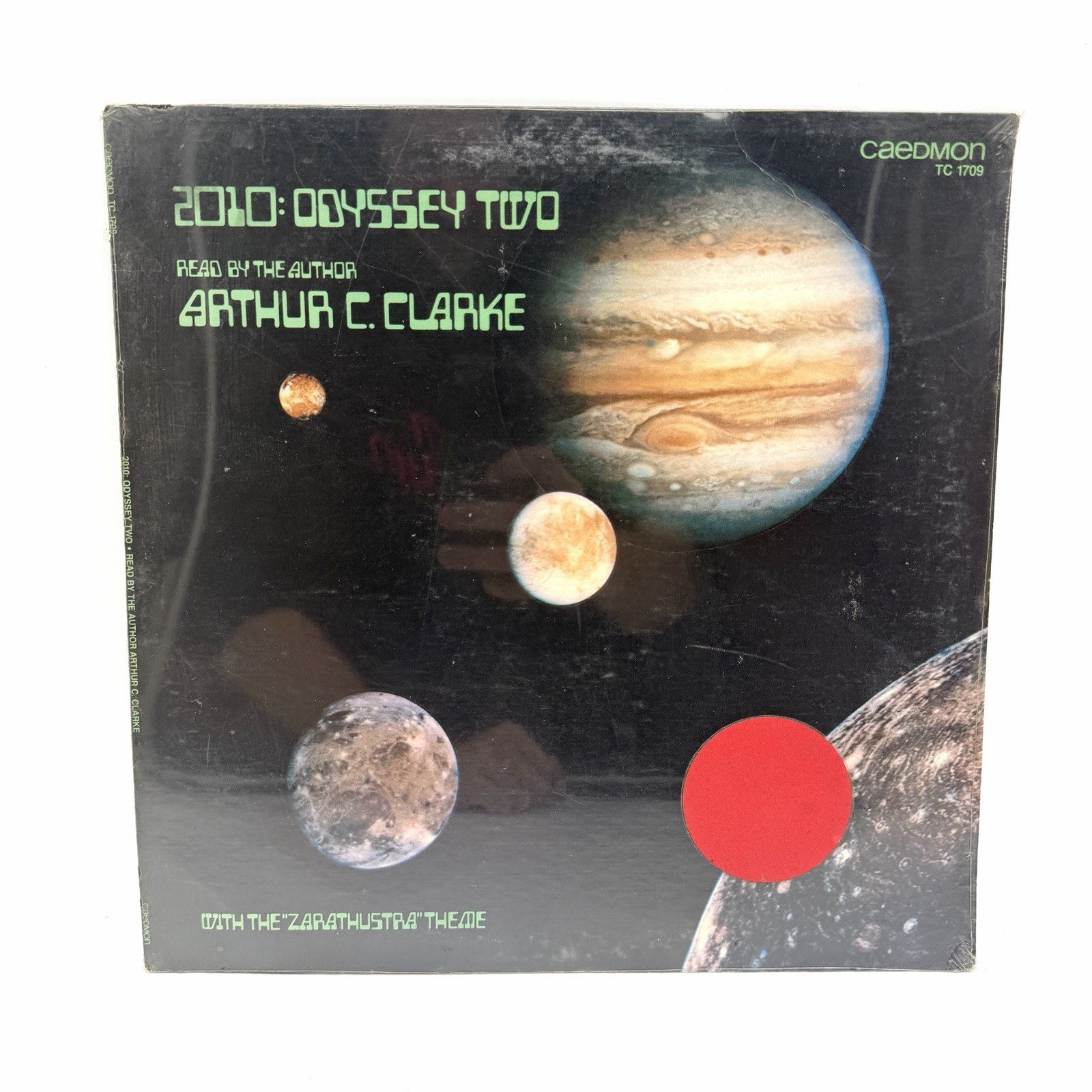 Arthur C. Clarke ‎– 2010: Odyssey II 1982 Caedmon TC 1709 Sealed Vinyl - READ