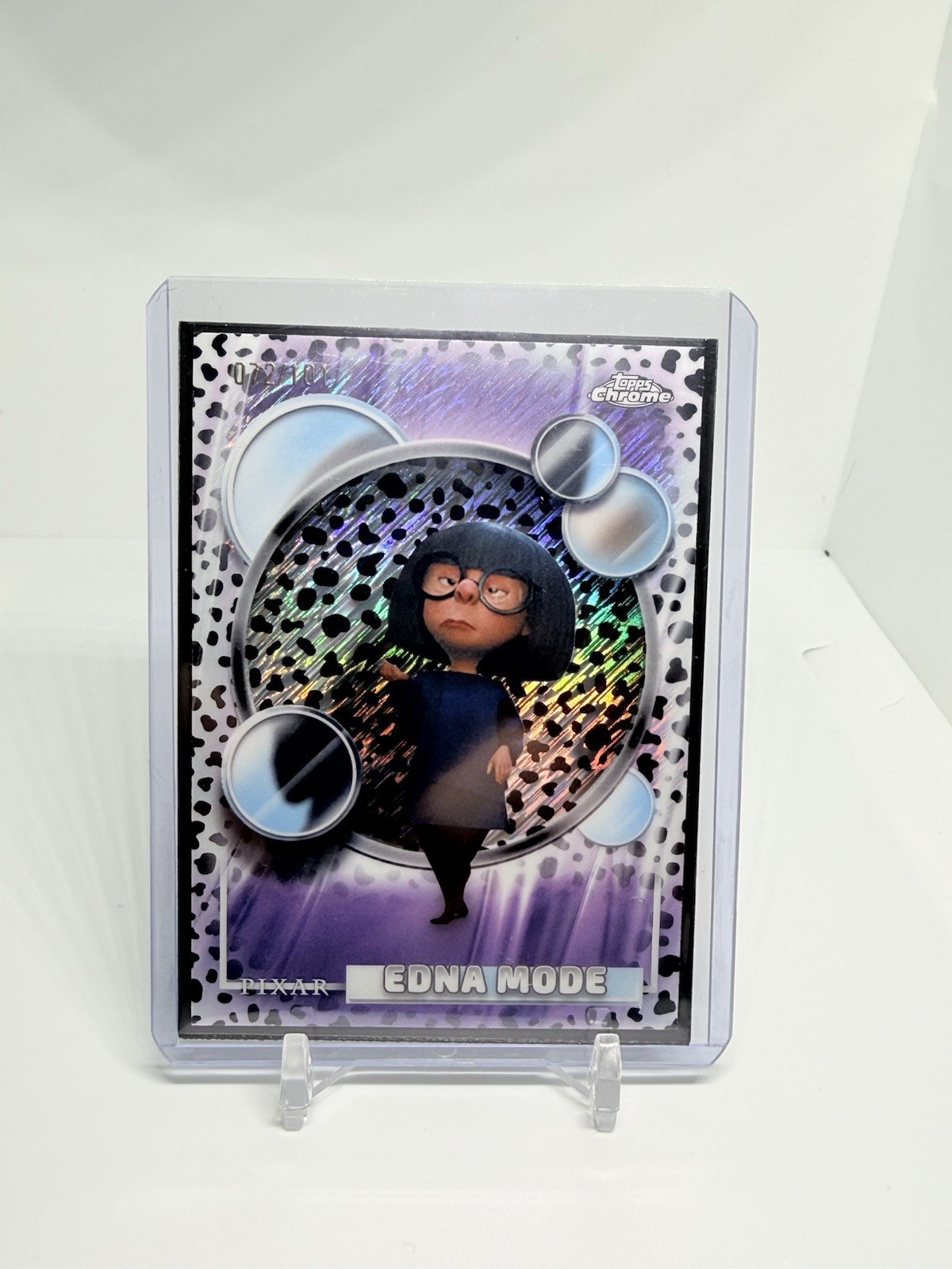 Topps 2026 Topps Chrome Pixar Gli Incredibili Modalità Edna Numerata 97/101