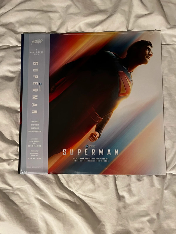 Vinyle Superman All-Star Red & Blue NEUF scellé