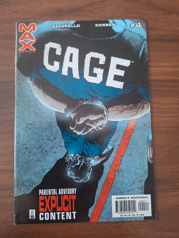 Marvel Comic Cage #4 (2002) USA