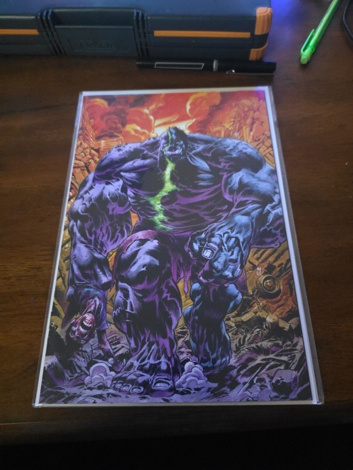 Infernal Hulk Marvel 2025 #1 Nic Klein Incentive Virgin Variant 1:100 Cover G