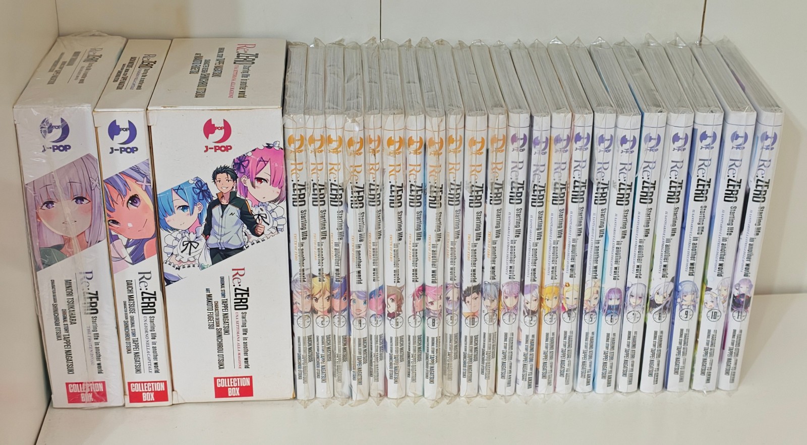 Re Zero Serie e Sequenza Completa Jpop Ita