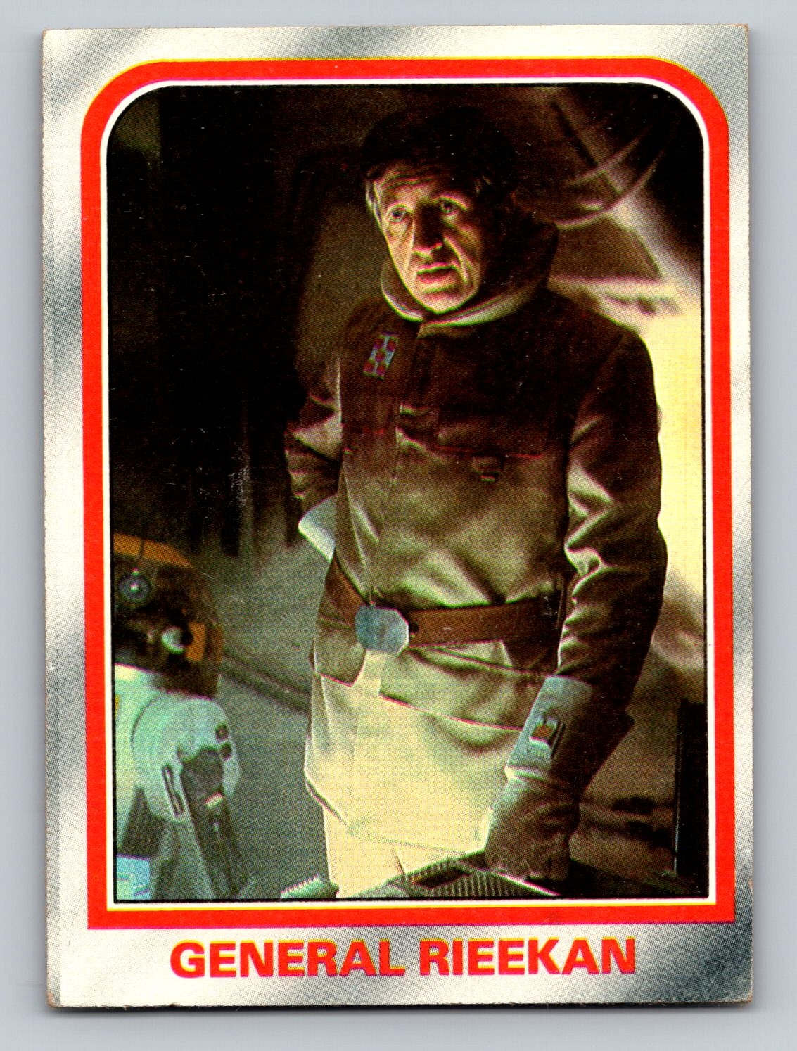 1980 Star Wars Star Wars: L'impero colpisce ancora generale Riekan #18 [b669]