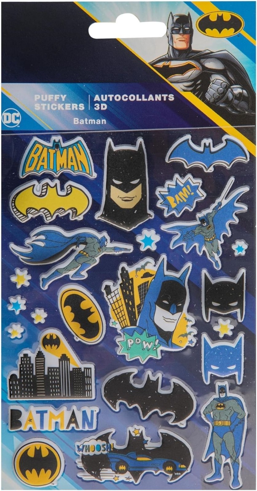 Merchandising Dc Comics: Batman Puffy Stickers
