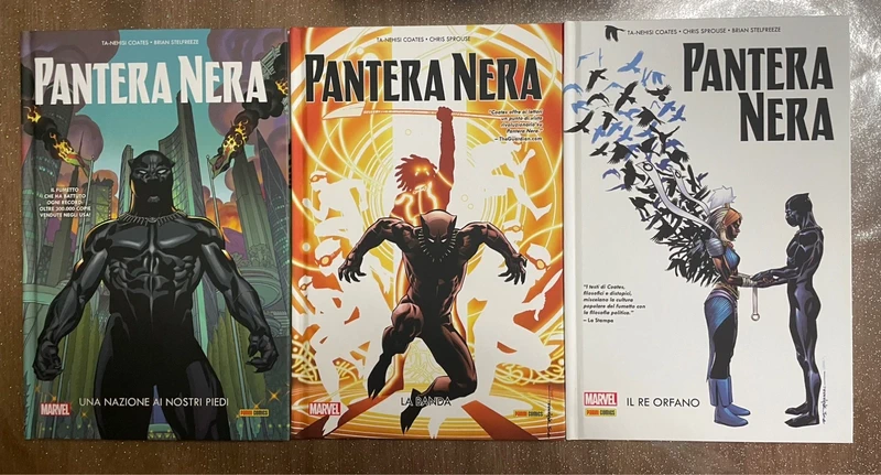 Pantera Nera vol.1-3 Marvel Panini comics