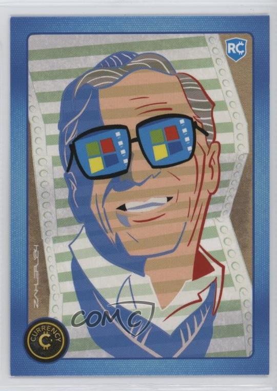 2024 Cardsmiths Valuta Cred Serie 4 Bill Gates #62 0c4