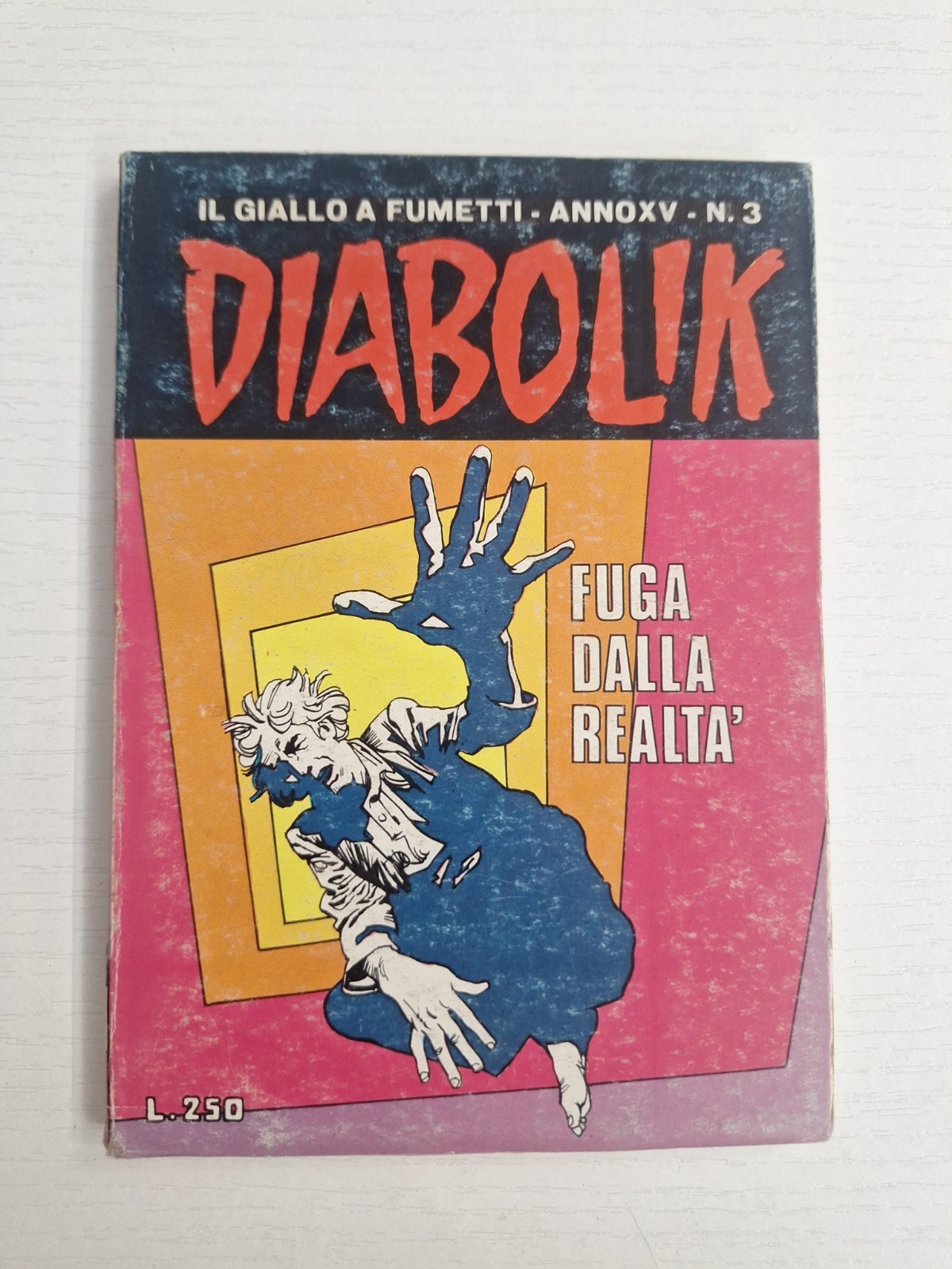 DIABOLIK ANNO XV  n. 3 ORIGINALE 1976