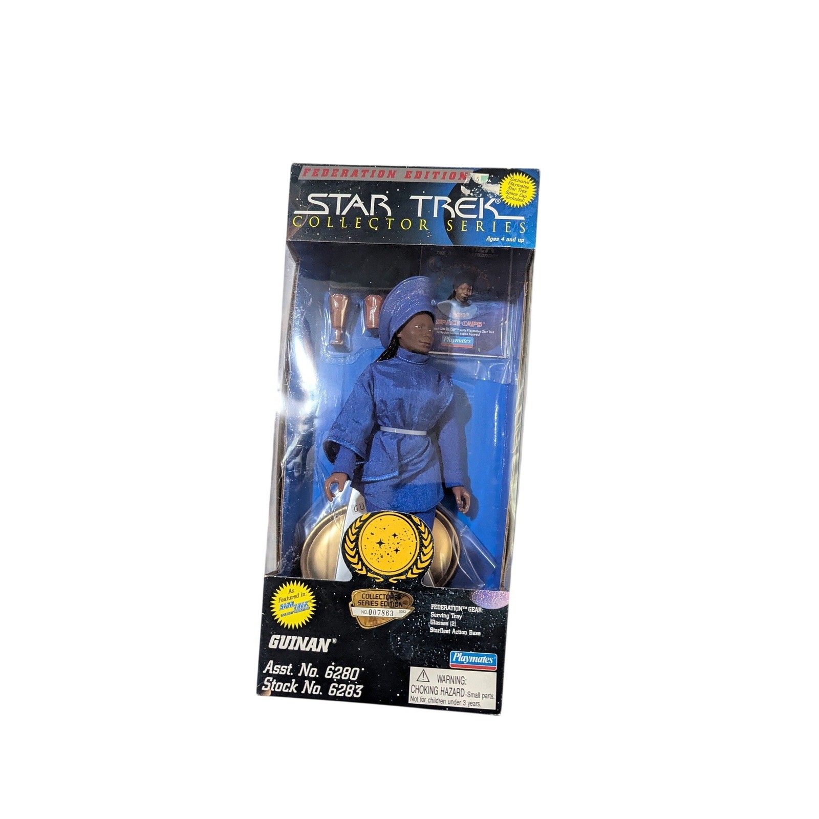 Star Trek Collector Series Guinan Federation Edition Figura 9 Pollici 6283 1995