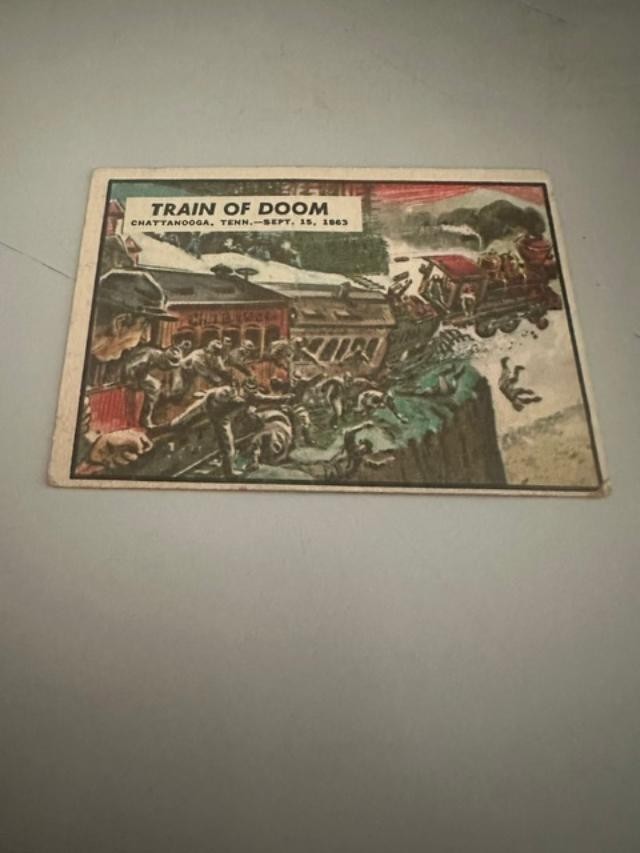 1962 Topps Civil War News Card #53