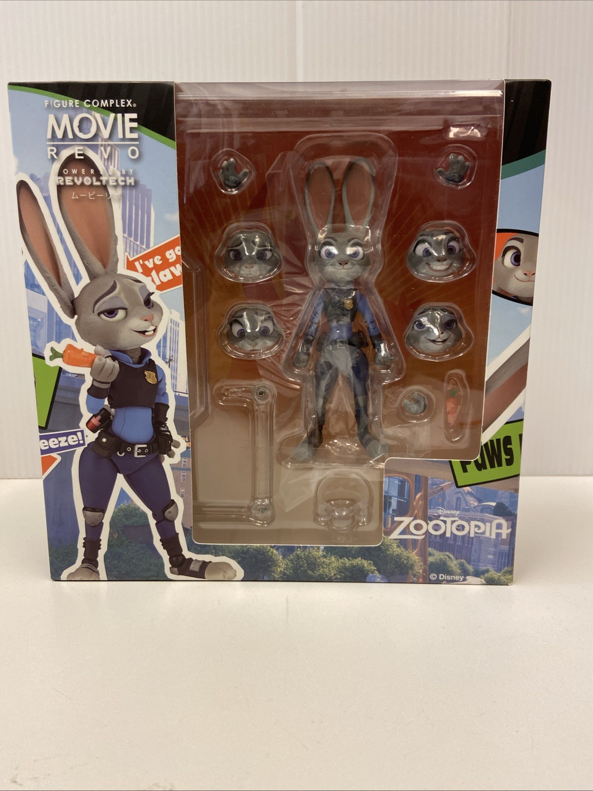 Kaiyodo Movie Revoltech Zootopia Judy Hopps Figure
