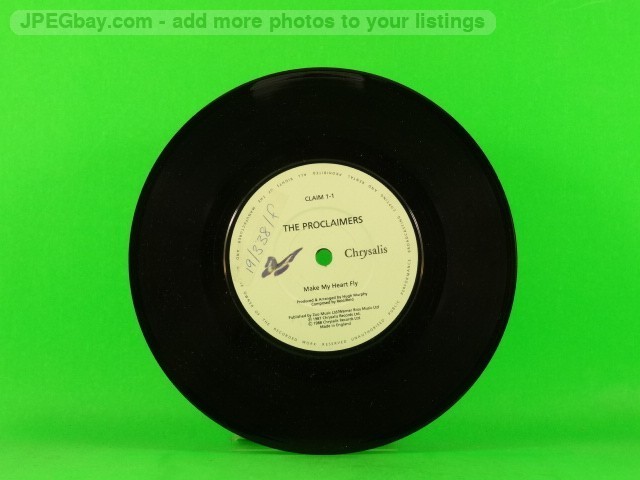 PROCLAIMERS MAKE MY HEART FLY (137) 7" CHRYSALIS