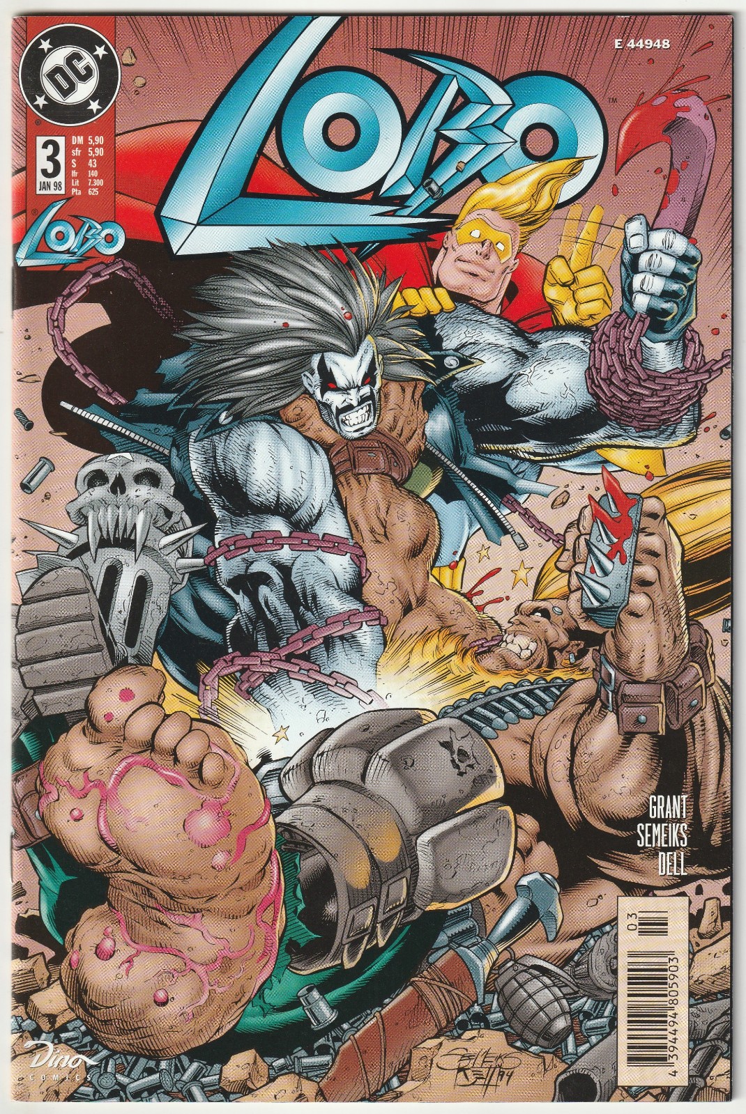 ✪ LOBO #3, DINO 1998 FUMETTO NUOVO OTTIMO Z0-1