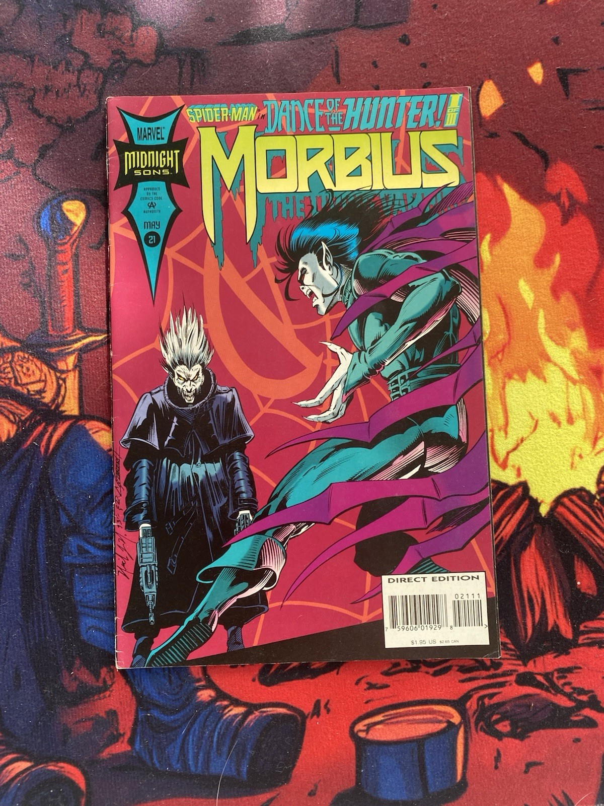 Morbius the Living Vampire #21 Marvel Comics 1994 Marvel Comics unread vfn+