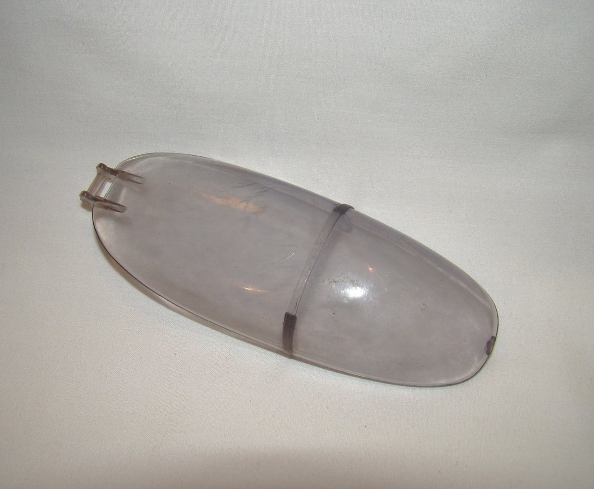 G.I. JOE (1986) CONQUEST X-30 ~ CANOPY ~ COCKPIT GLASS PART HASBRO JET GI JOE