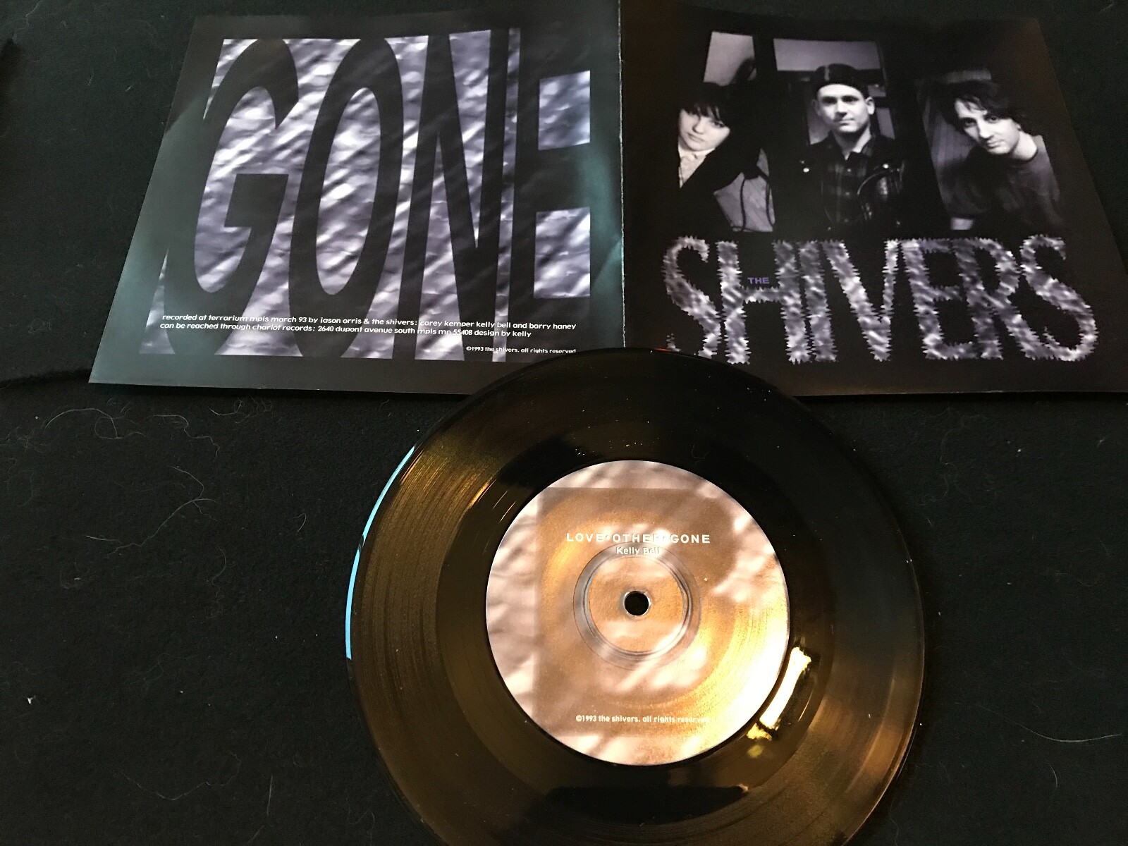 The Shivers 7" Vinyl MX3063 Love Other Gone/Almost Gone