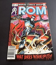 ROM Spaceknight #46 1983 Marvel Comics Edicola 7.0 Ww5