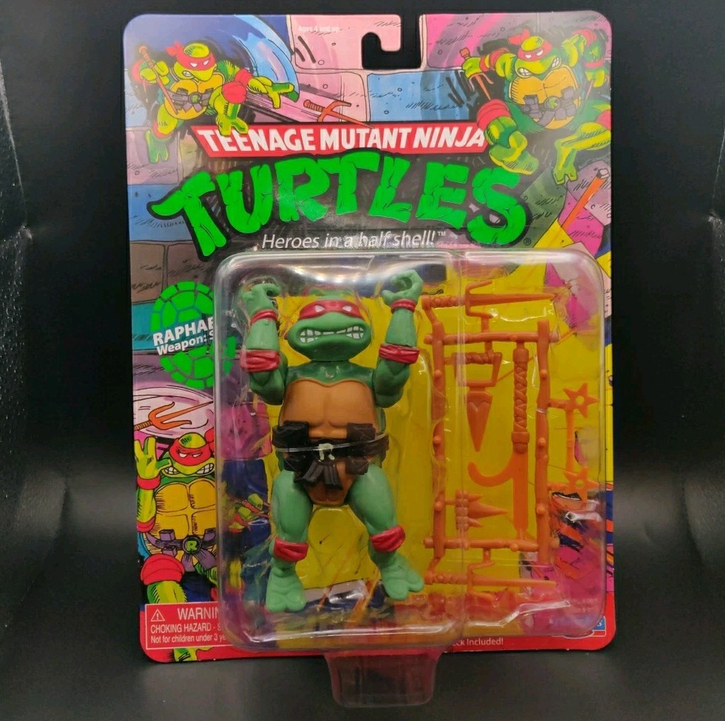 Playmates 2021 Modellino classico Raphael Teenage Mutant Ninja Turtles nuovo