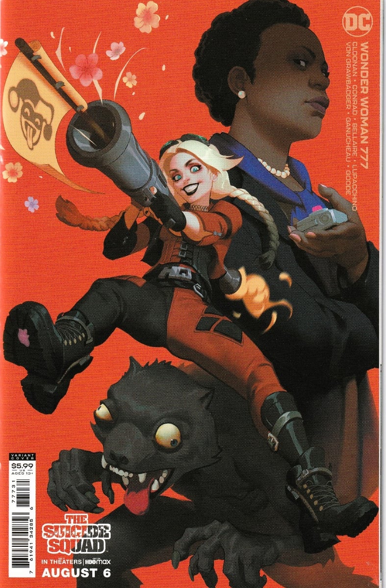 WONDER WOMAN #777 (2016) MURAI 'SUICIDE SQUAD' VARIANTE CARTONCINO ~ NON LETTO NM