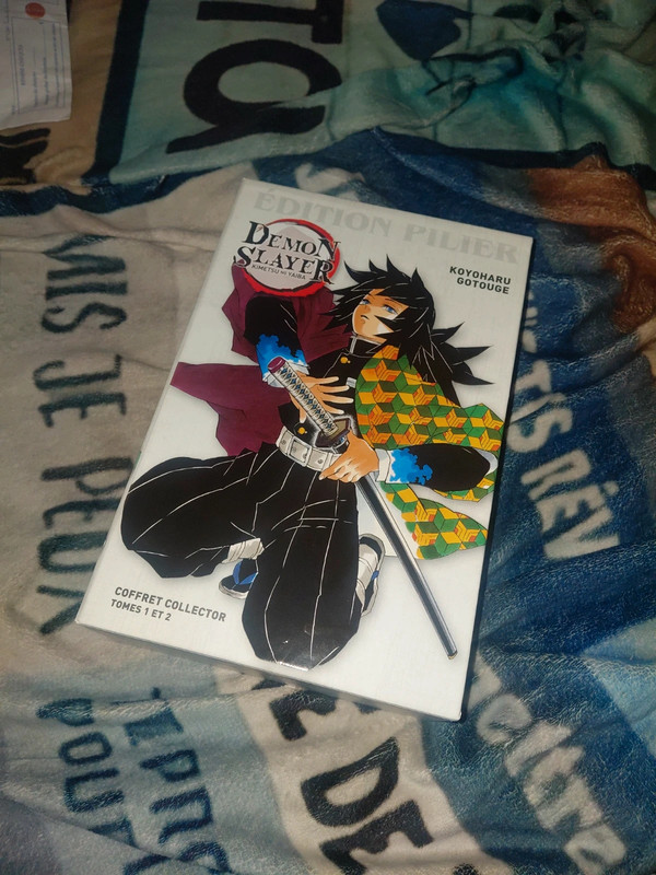 Manga démon slayer coffret collector édition limitée a vendre édition pilier 1 et 2