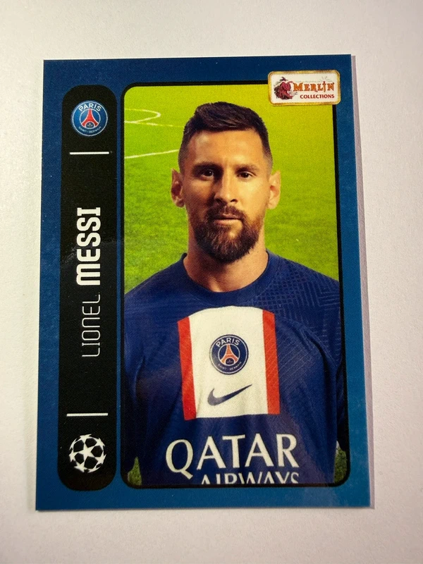 Lionel Messi Topps Merlín Heritage 98 PSG
