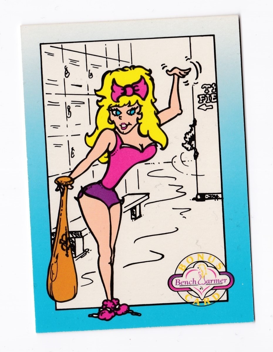 1992 Bench Warmer Comics Prima Edizione Sexy Cards Our Little Bench Warmer #NNO