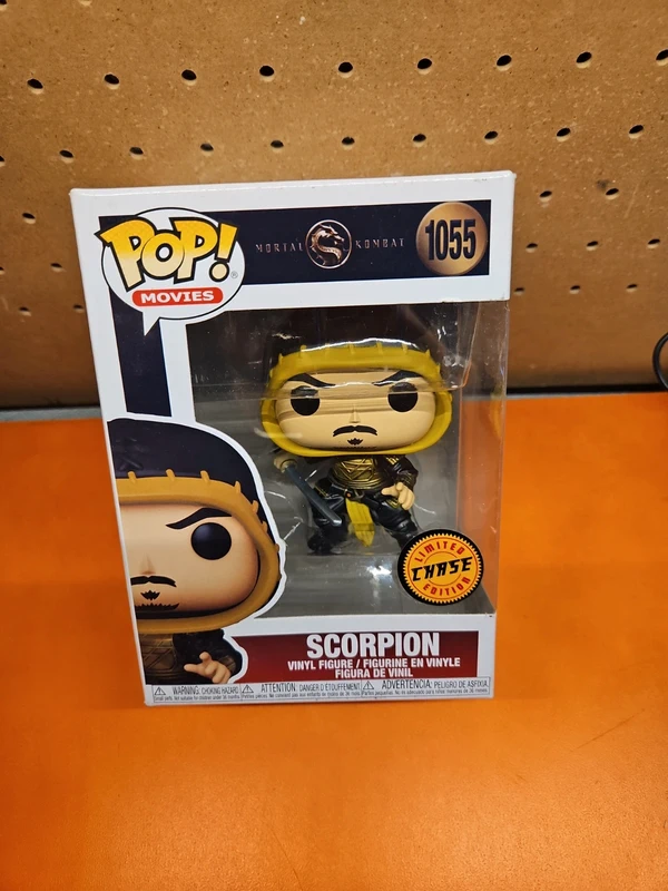 Funko Pop  Scorpion Mortal Kombat chase