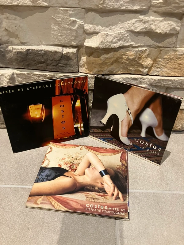 Lot albums CD Hôtel Costes Volumes 1 à 3