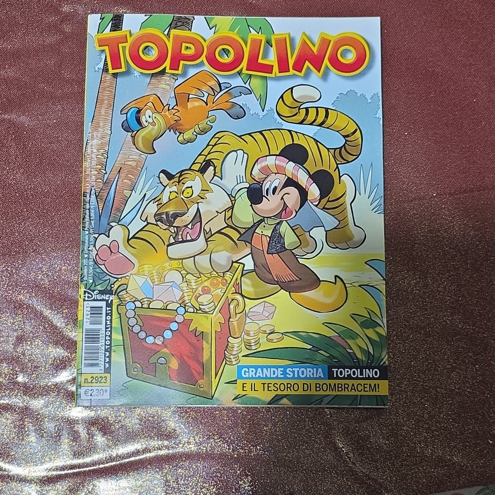 Disney Topolino 2923, condizioni da edicola 