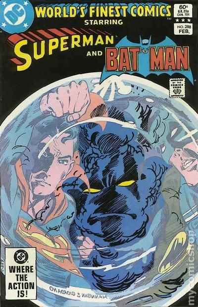World's Finest Comics #288 VG 1983 immagine stock basso grado