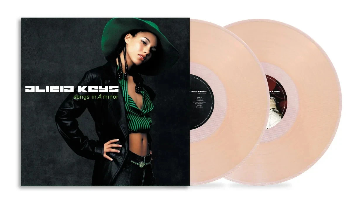 Alicia Keys Songs In A Minor Limited 25th Anniversary Crystal Rose Vinyl 2LP