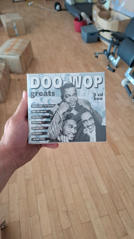 CD Doo Wop Greats caixa com 3 CDs novo e selado