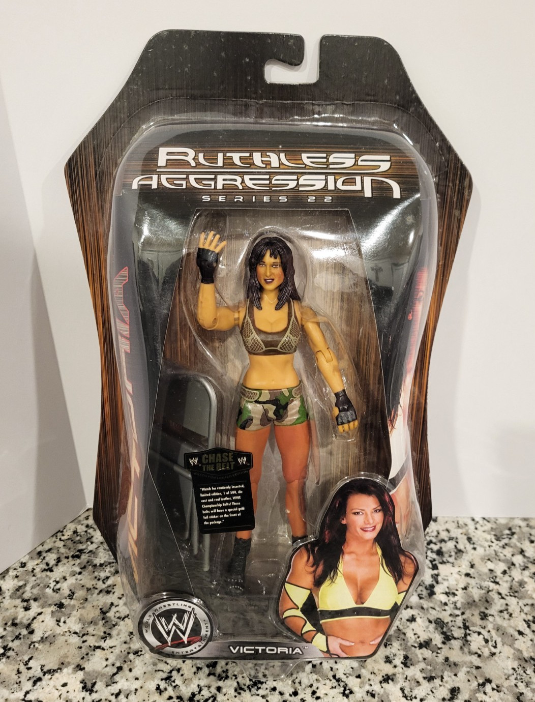 Victoria Ruthless Aggression 6" WWE SERIES 22 Mattel NUOVO MOC