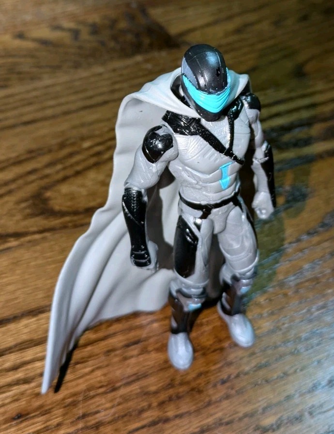 G.I. Joe Snake Eyes Techno Ninja Action Figure 6 pollici 2020 Hasbro con mantello grigio
