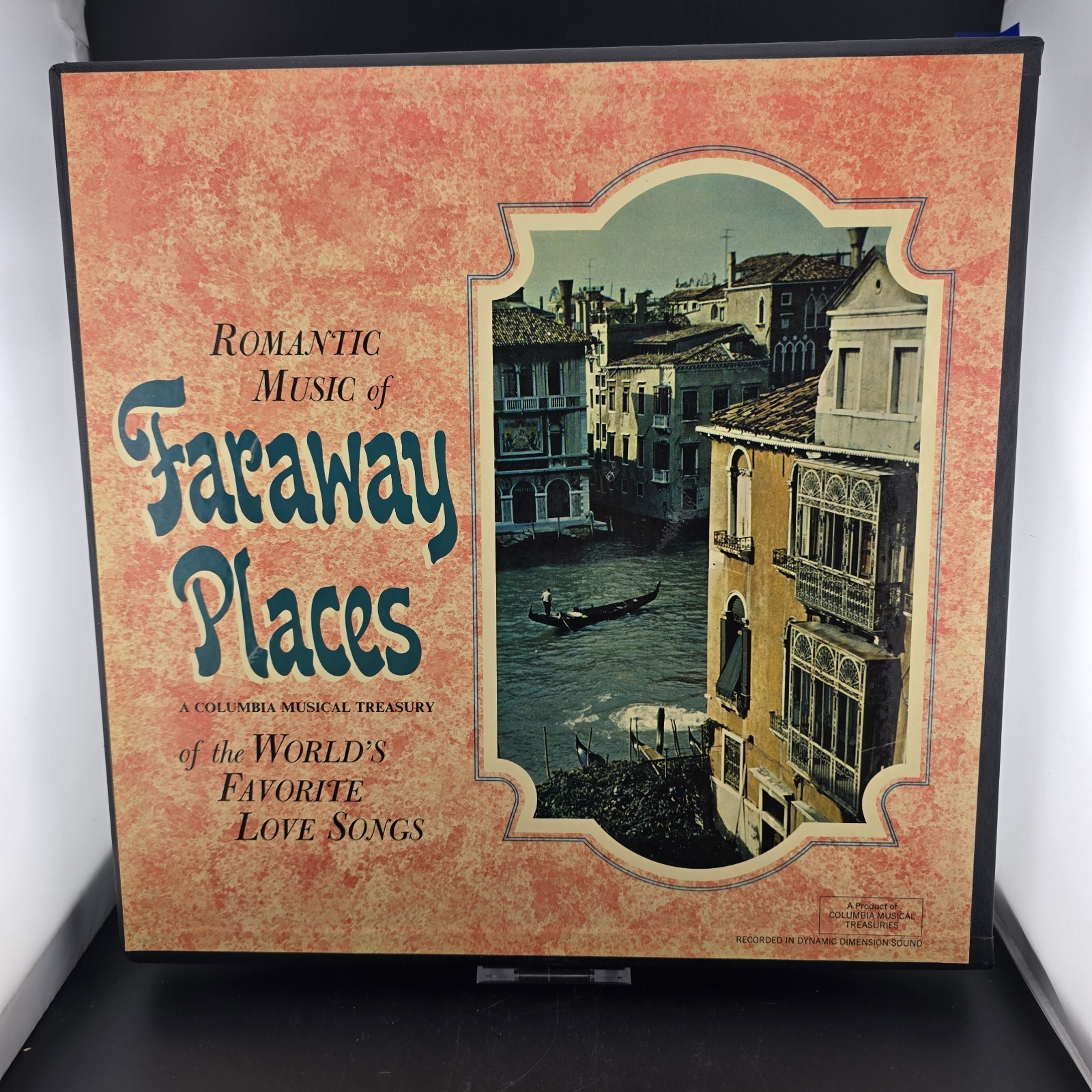 Columbia Romantic Music Of Faraway Places 7 LP Vinyl Record Box Set Vintage COMP
