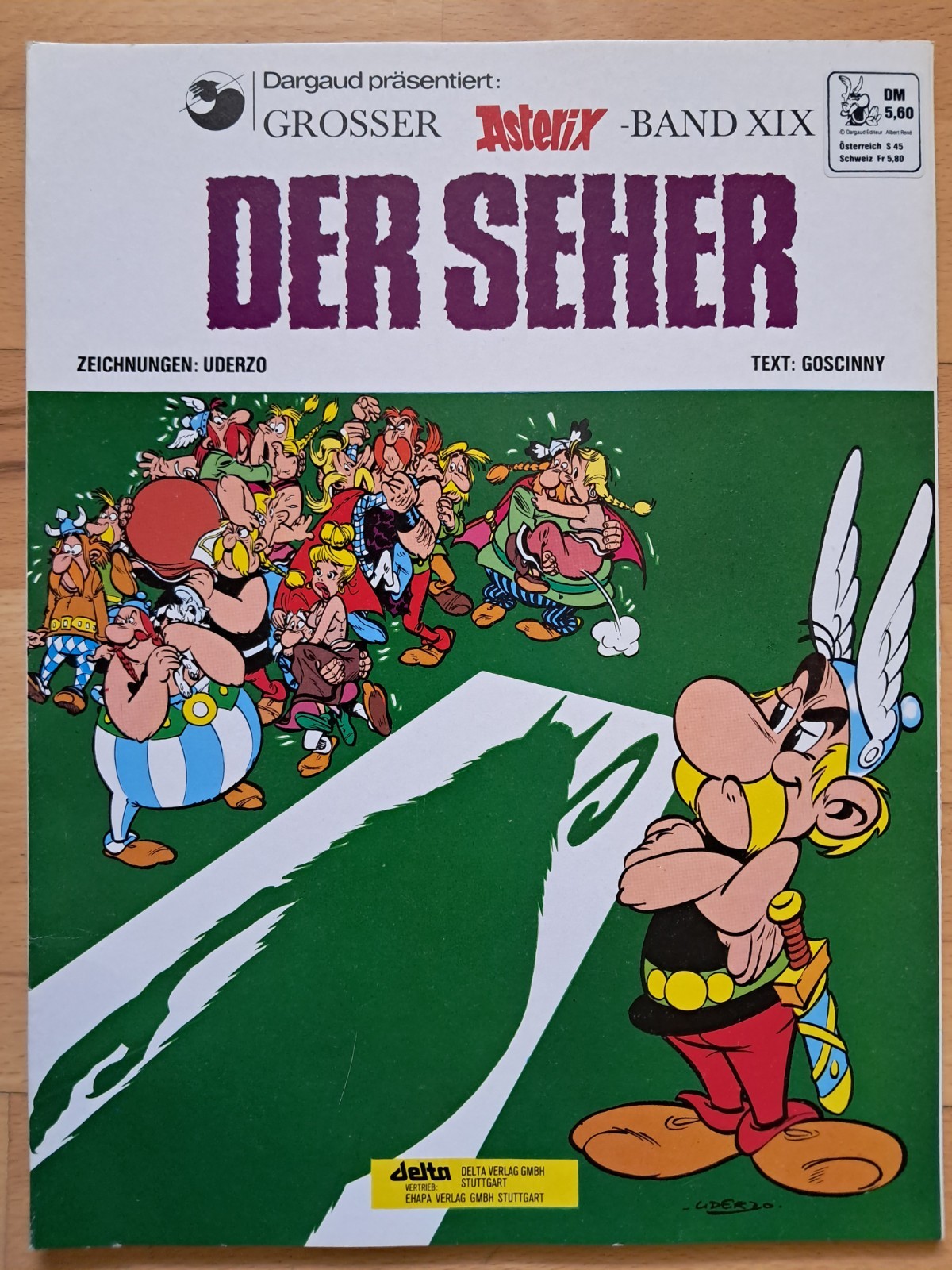GRANDE ASTERIX BAND XIX del 1982 Il Veggente - TOP Z0-1 album fumetti Uderzo