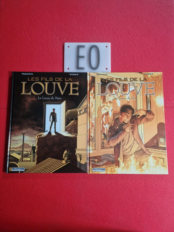 Lot de 2 bd les fils de la louve 1 et 2,EO