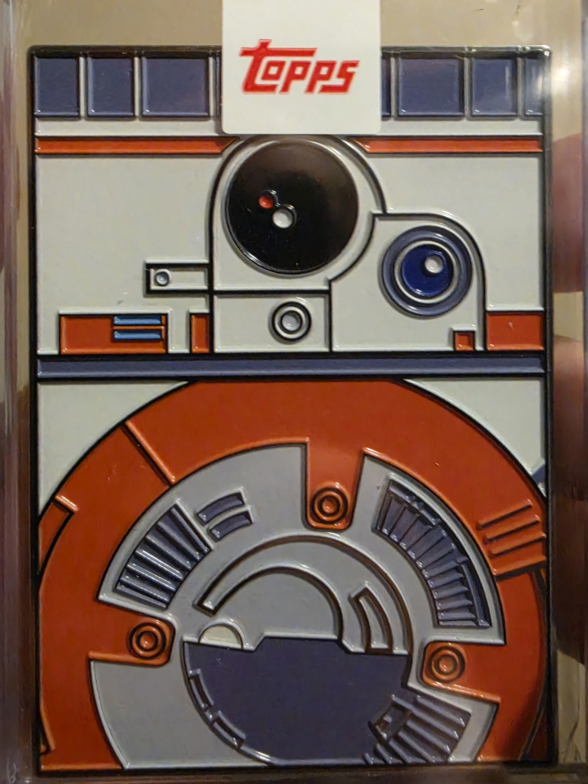 Topps Star Wars Masterwork BB-8 Metal Variation Redemption Card BB-4 1/5 Alpha