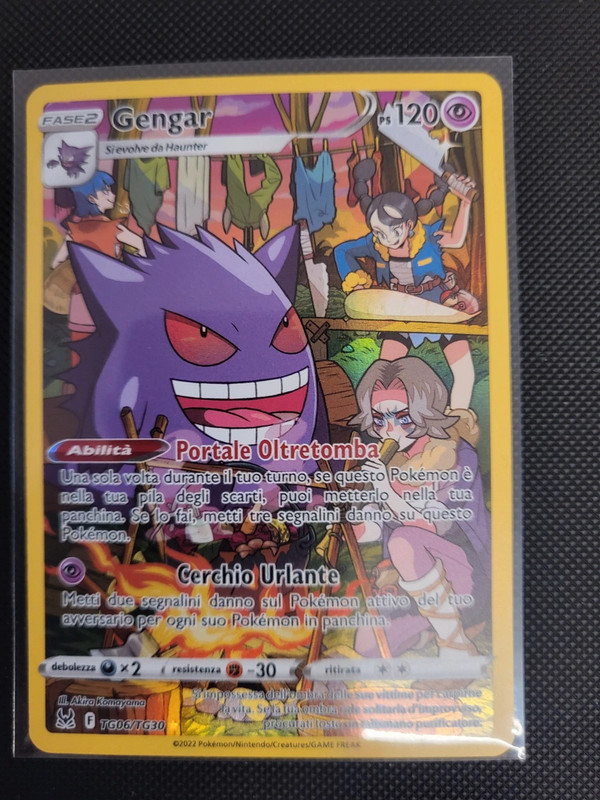Carta Pokemon Gengar